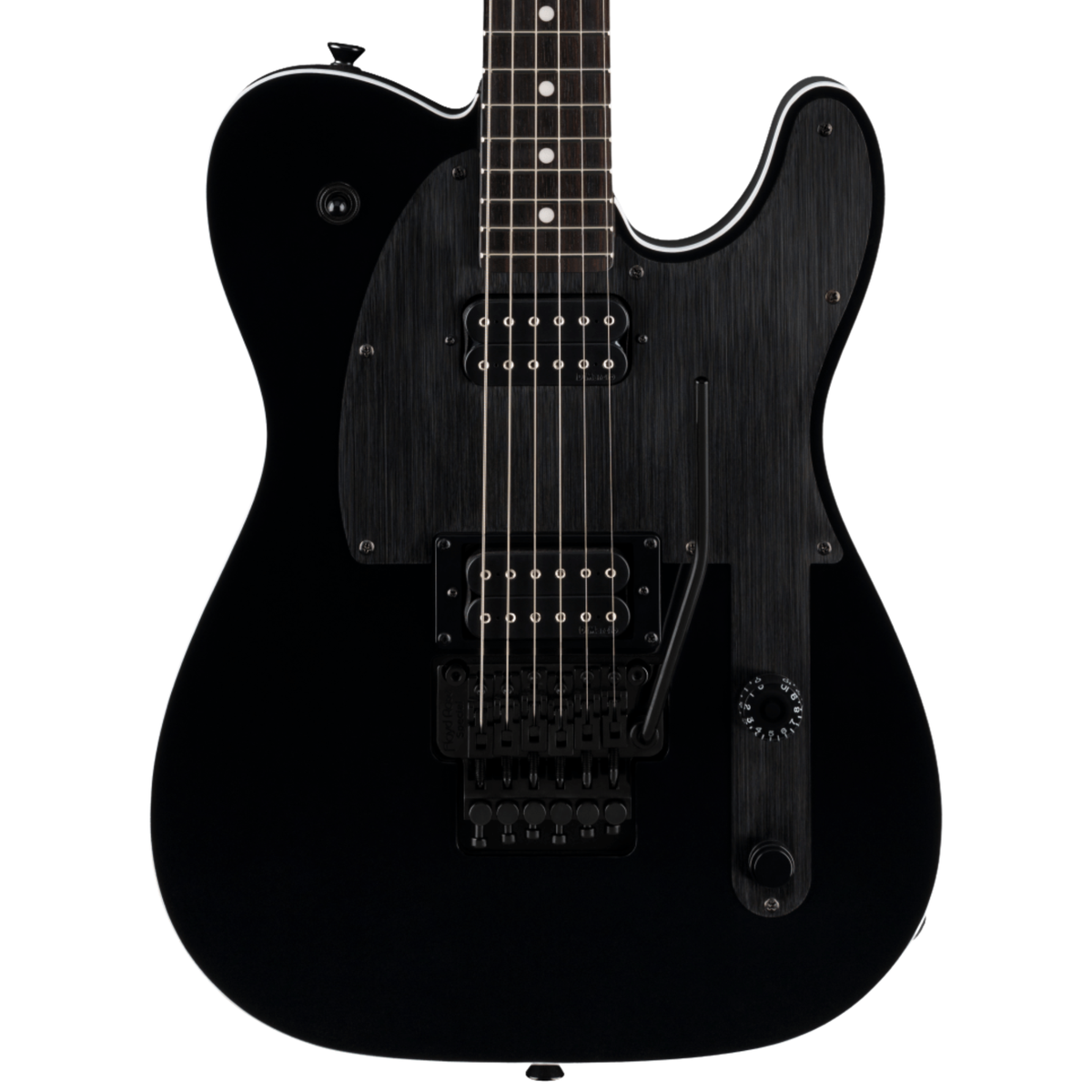 Fender John 5 Phantom Telecaster Electric Guitar, Black