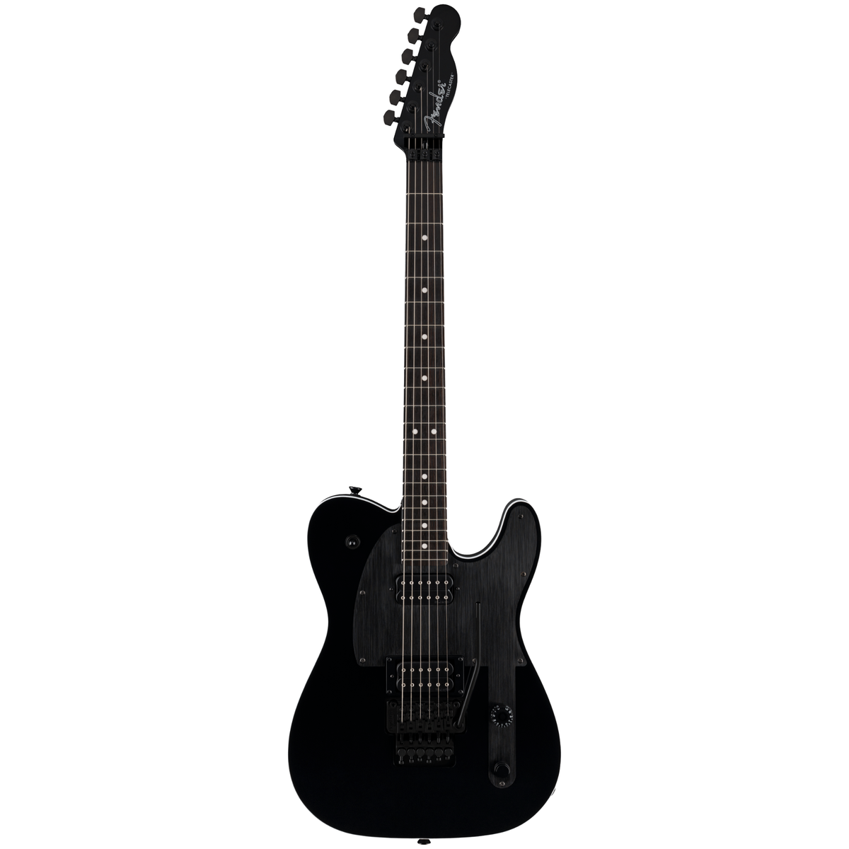 Fender John 5 Phantom Telecaster Electric Guitar, Black