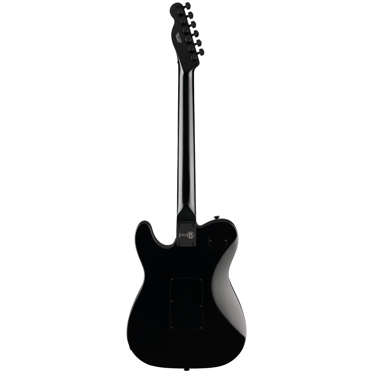 Fender John 5 Phantom Telecaster Electric Guitar, Black