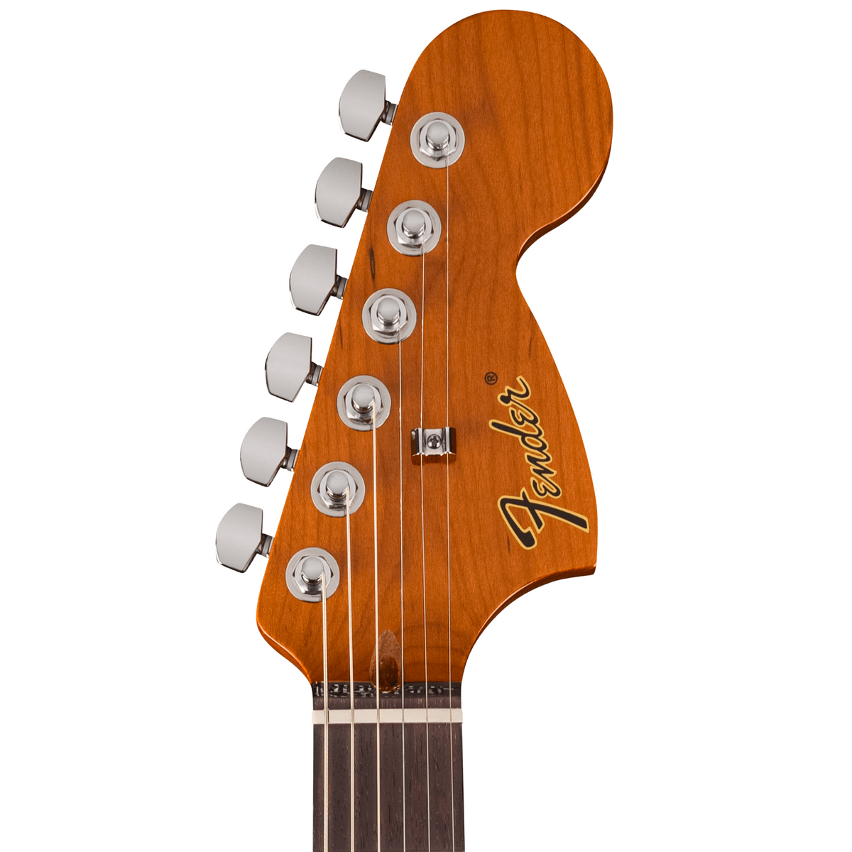 Fender Tom Delonge Starcaster Electric Guitar, Rosewood Fingerboard, Satin Shoreline Gold