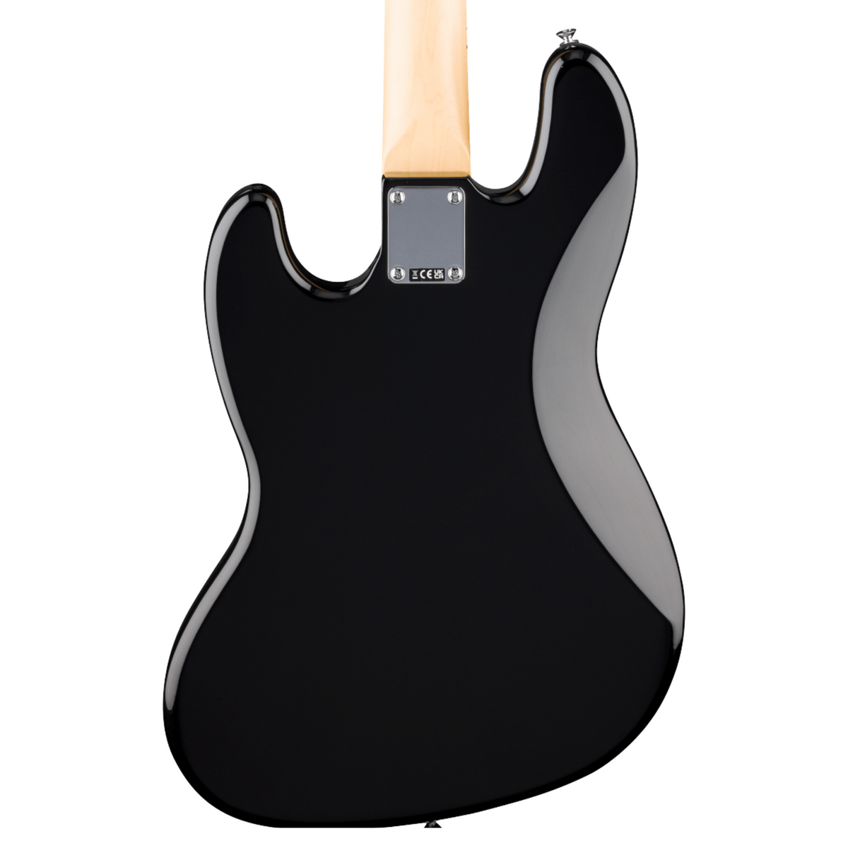 Fender Standard Jazz Bass Guitar, Maple Fingerboard, Black