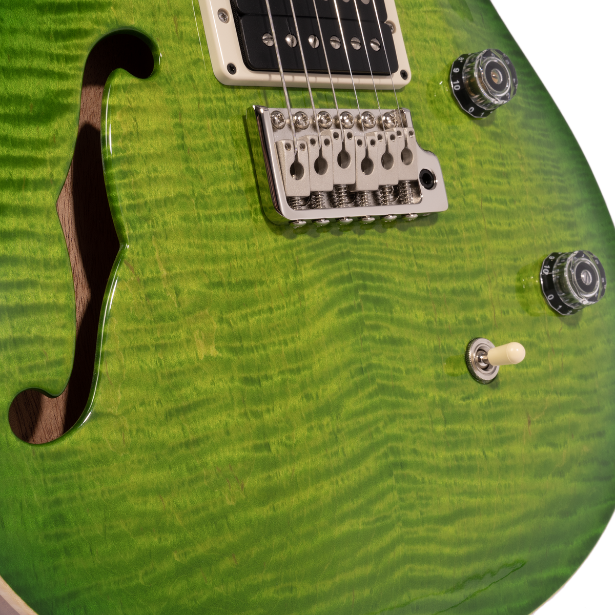 PRS CE24 Semi-Hollow Electric Guitar, Rosewood Fingerboard, Eriza Verde w/ Gig Bag