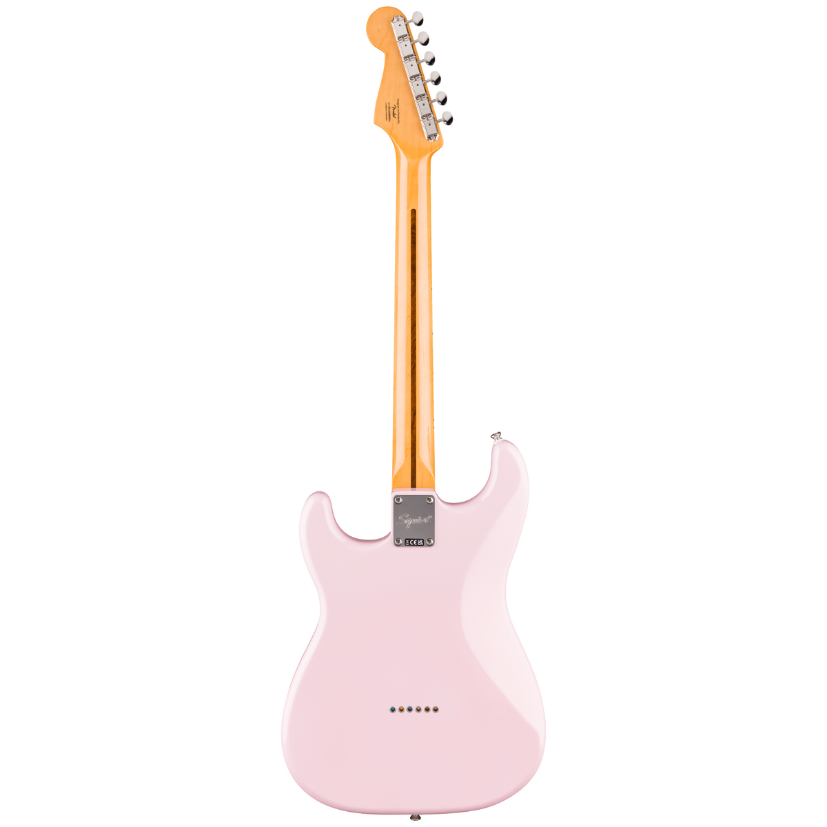 Squier Classic Vibe '50s Stratocaster HT Electric Guitar, Shell Pink