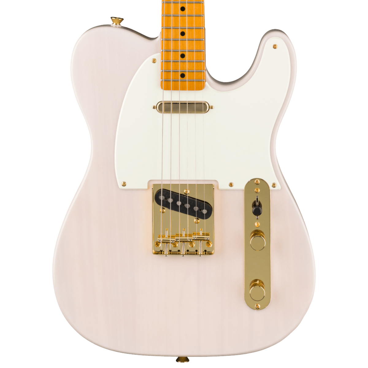 Squier FSR Classic Vibe '50s Telecaster Electric Guitar, White Blonde