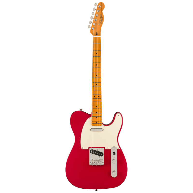 Squier Limited Edition Classic Vibe '60s Custom Telecaster Electric Guitar, Satin Dakota Red