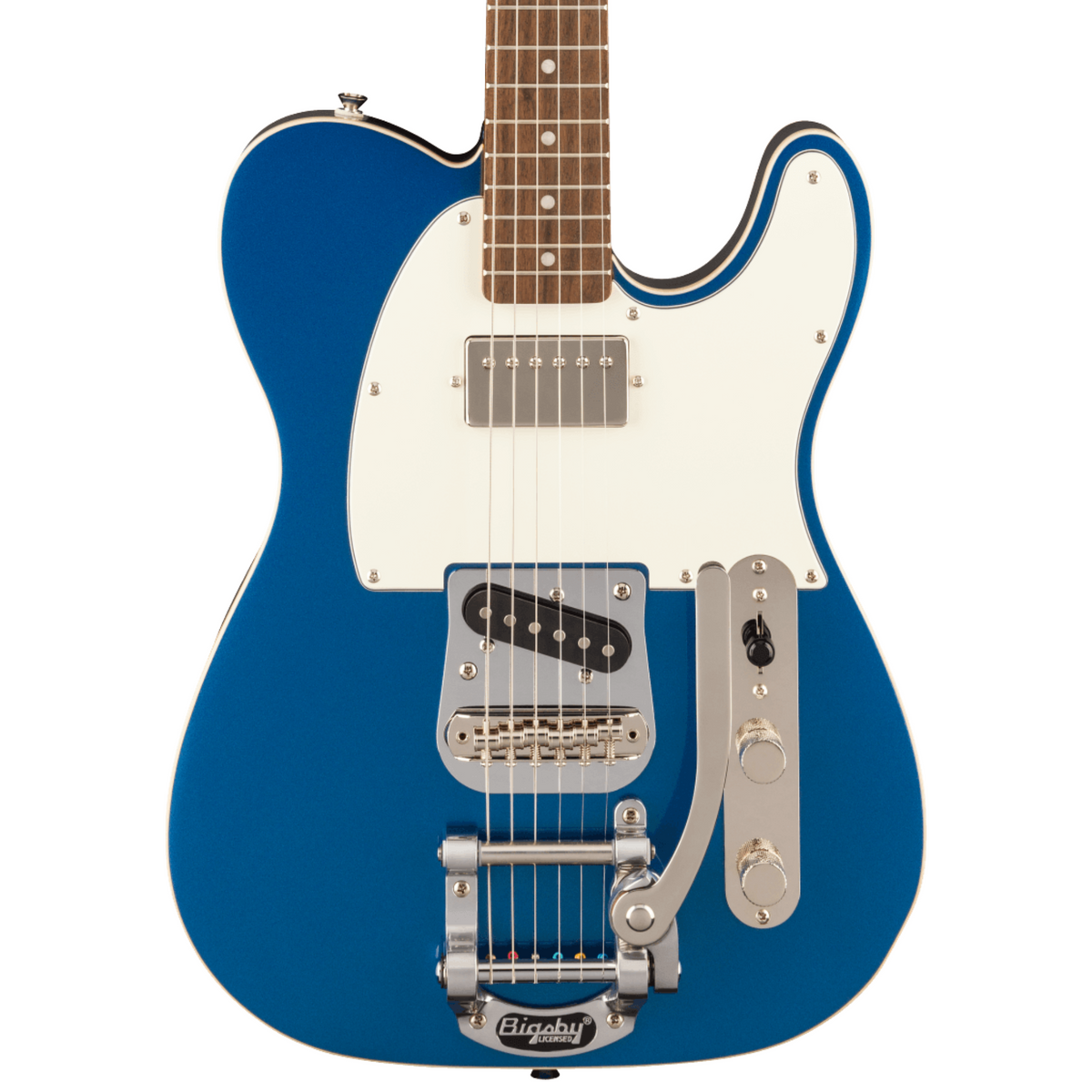 Squier Classic Vibe Custom Telecaster SH Electric Guitar, Lake Placid Blue
