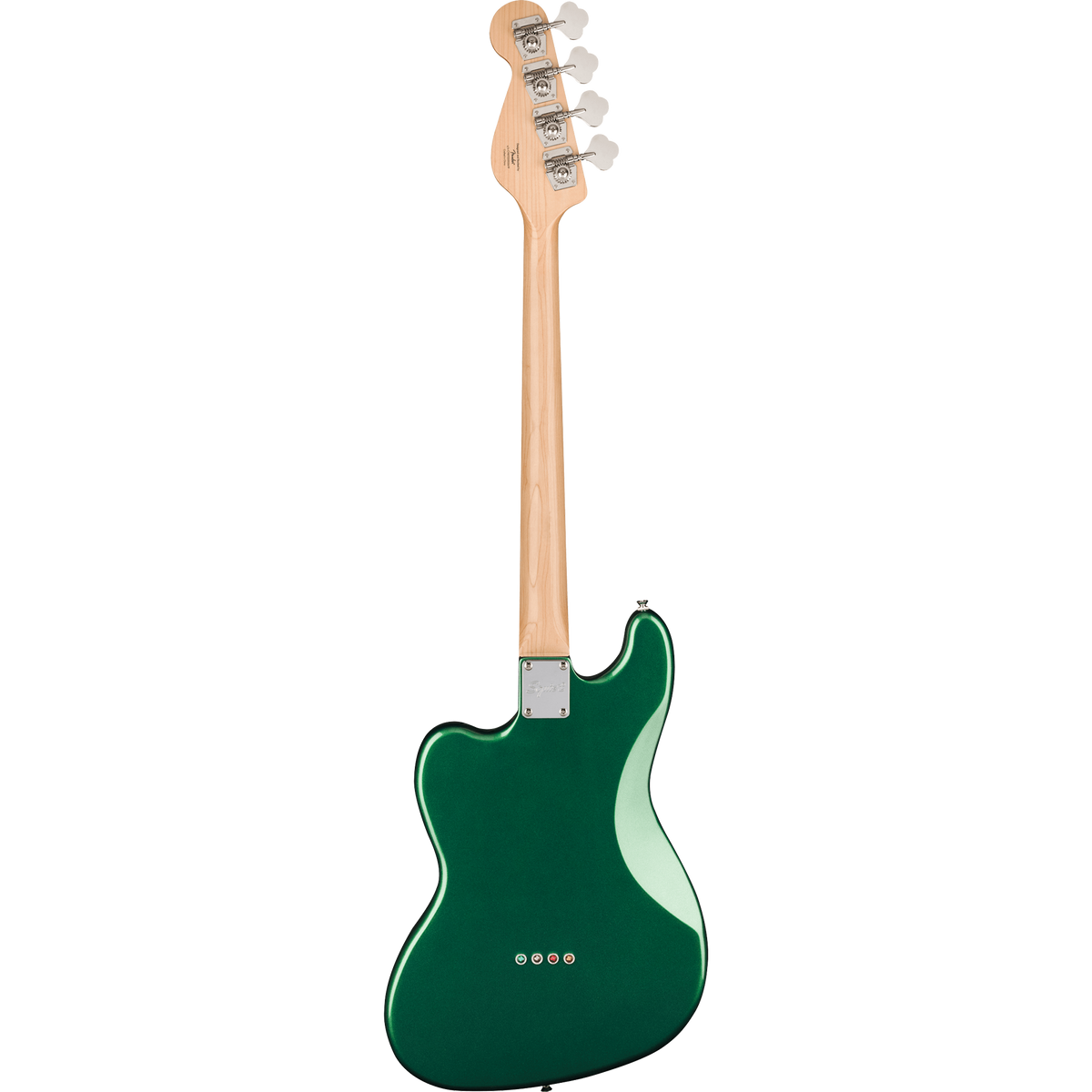 Squier Paranormal Rascal HH Bass Guitar, Laurel Fingerboard, Sherwood Green