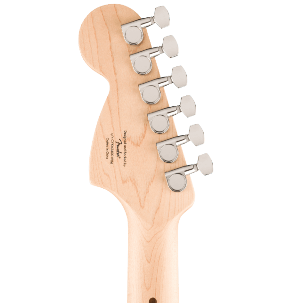Squier Affinity Series Stratocaster Junior HSS Electric Guitar, Ice Blue Metallic