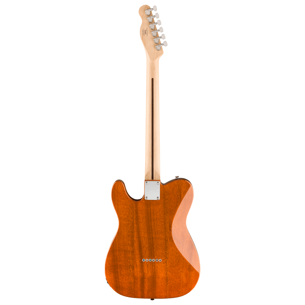 Squier Affinity Series Telecaster SH Electric Guitar, Flame Maple Top, Mocha