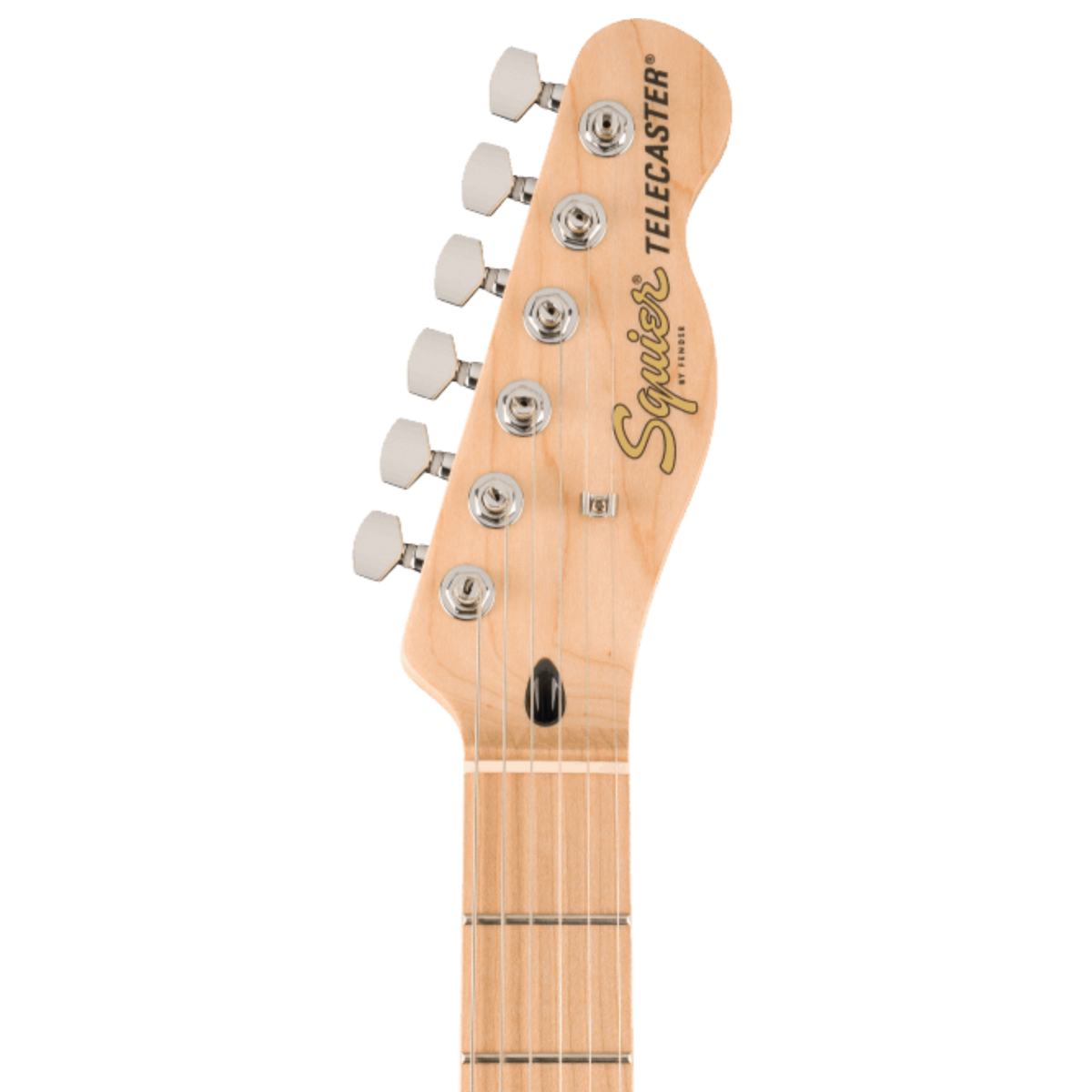 Squier Affinity Series Telecaster SH Electric Guitar, Flame Maple Top, Mocha
