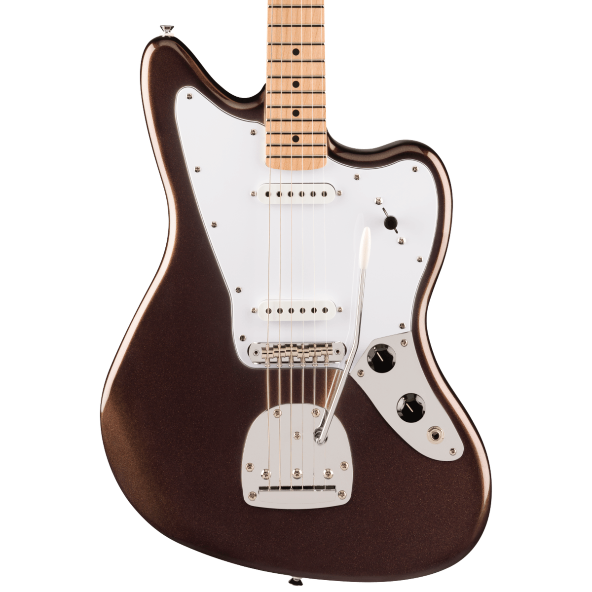 Squier Affinity Series Jaguar Electric Guitar, Mystic Metallic Brown