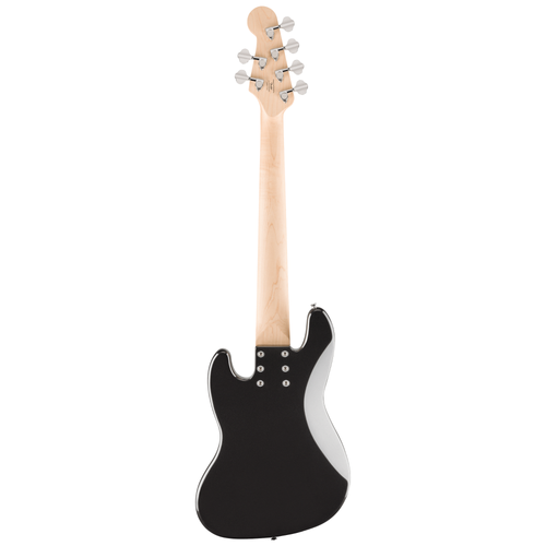 Squier Affinity Series Jazz Bass VI, Laurel, Black Metallic