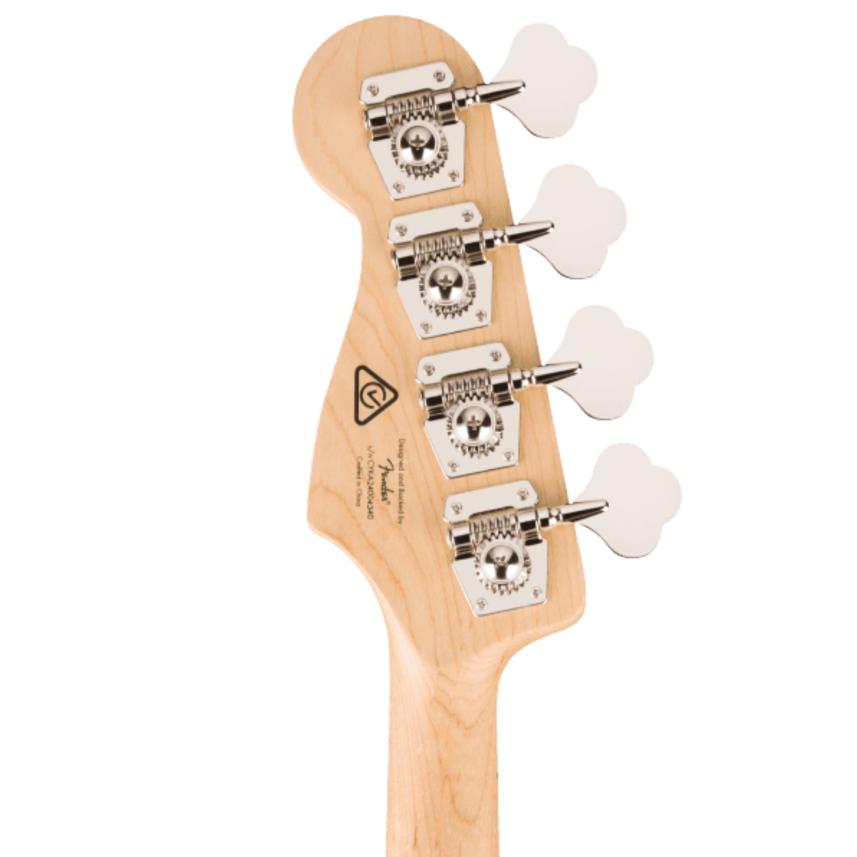 Squier Affinity Series Active Jazz Bass, Maple, Olympic White