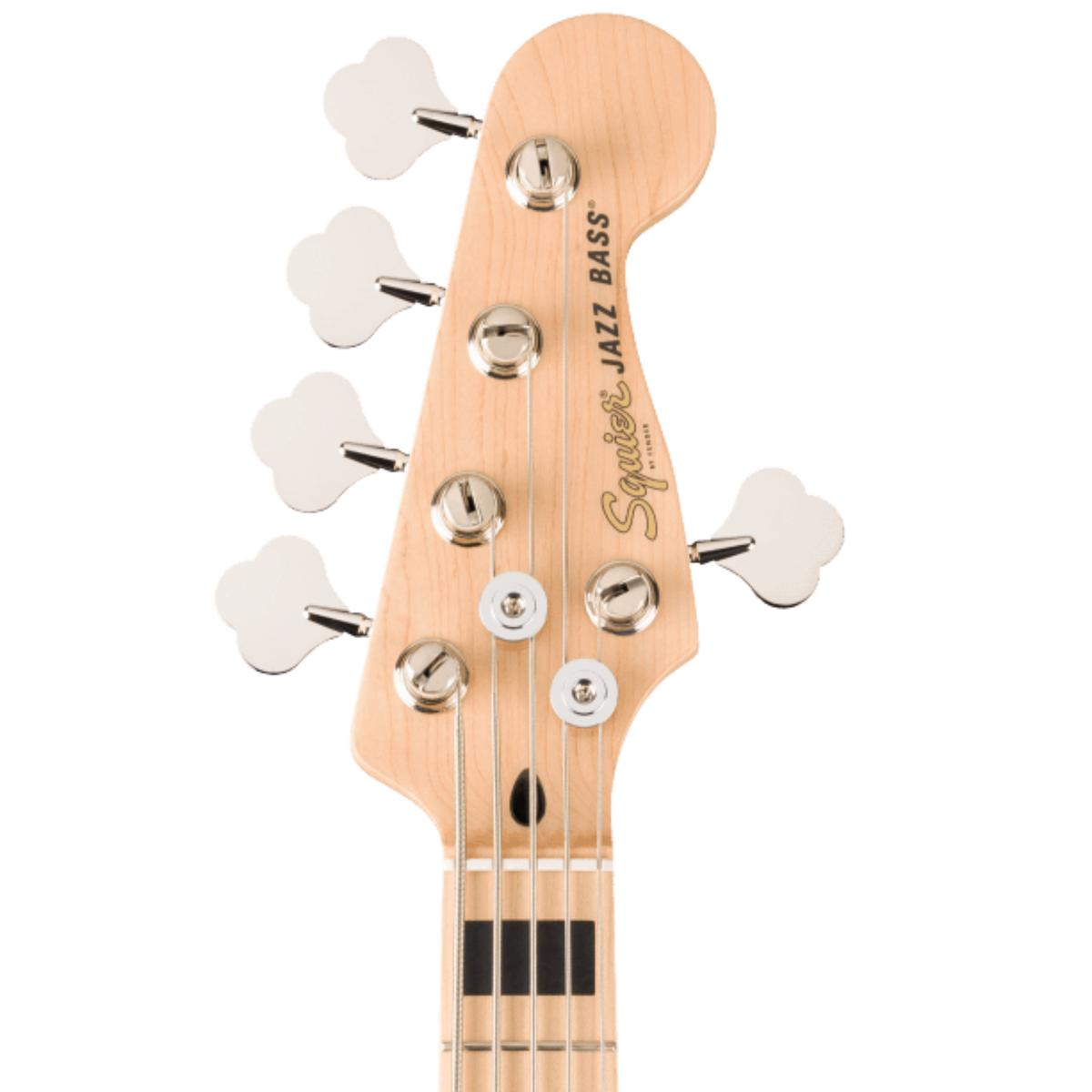 Squier Affinity Series Active Jazz Bass V, Maple, Black Metallic