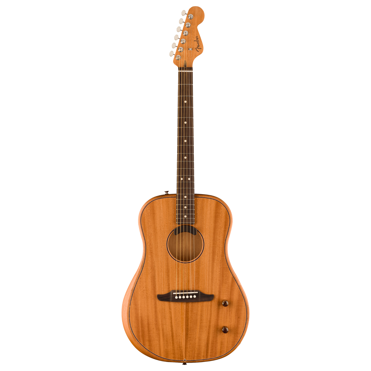 Fender Highway Dreadnought Acoustic Guitar, All-Mahogany, Rosewood Fingerboard w/Bag