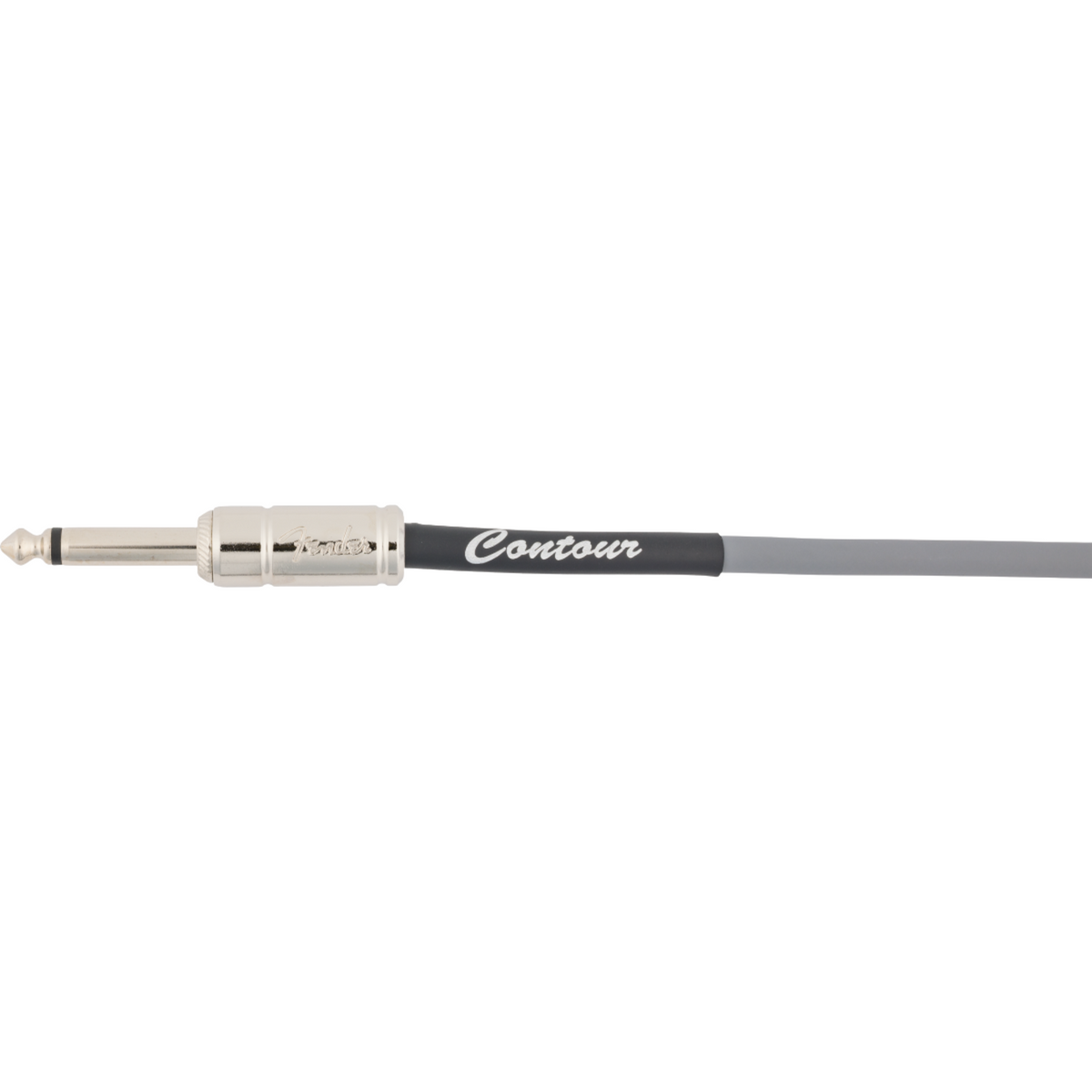 Fender Contour Series 10' Instrument Cable, Inca Silver