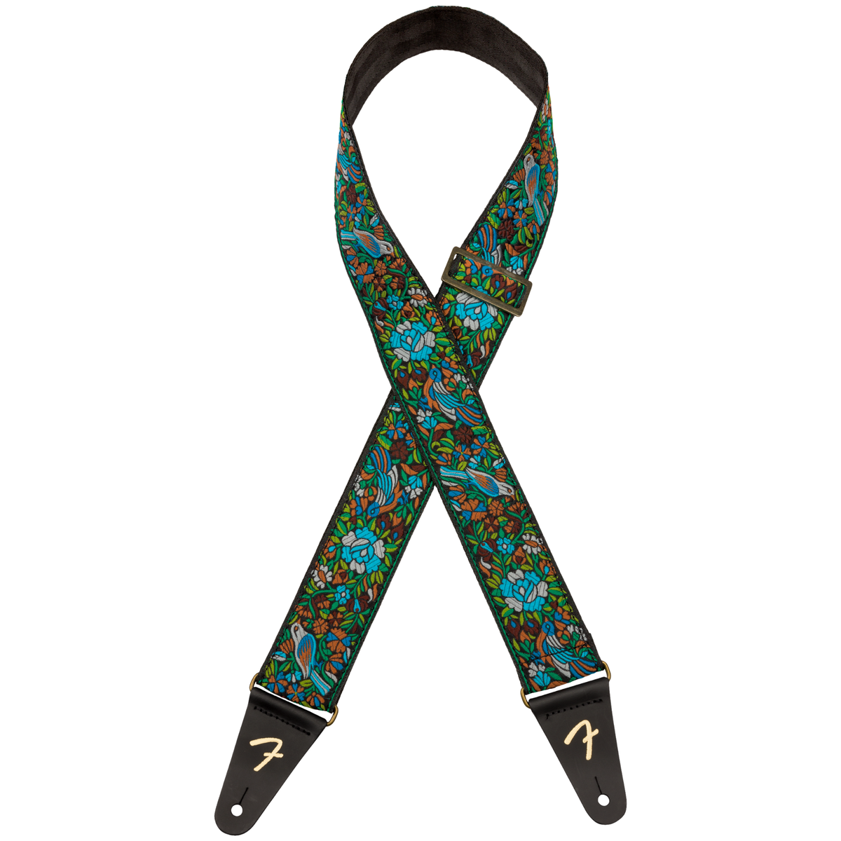 Fender Mosaic Jacquard Strap, Green
