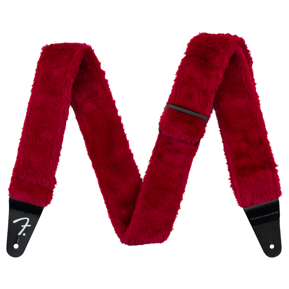 Fender Poodle Plush Strap, Red