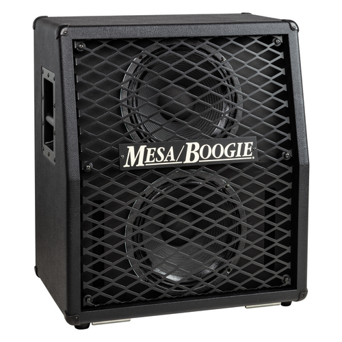 Mesa Boogie Split Back 2x12" Guitar Amplifier Cabinet, Black Bronco/Black Metal Grille