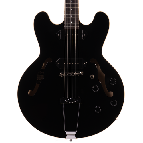 Heritage Standard H-530 Hollow Body Electric Guitar, Ebony Finish, Limited