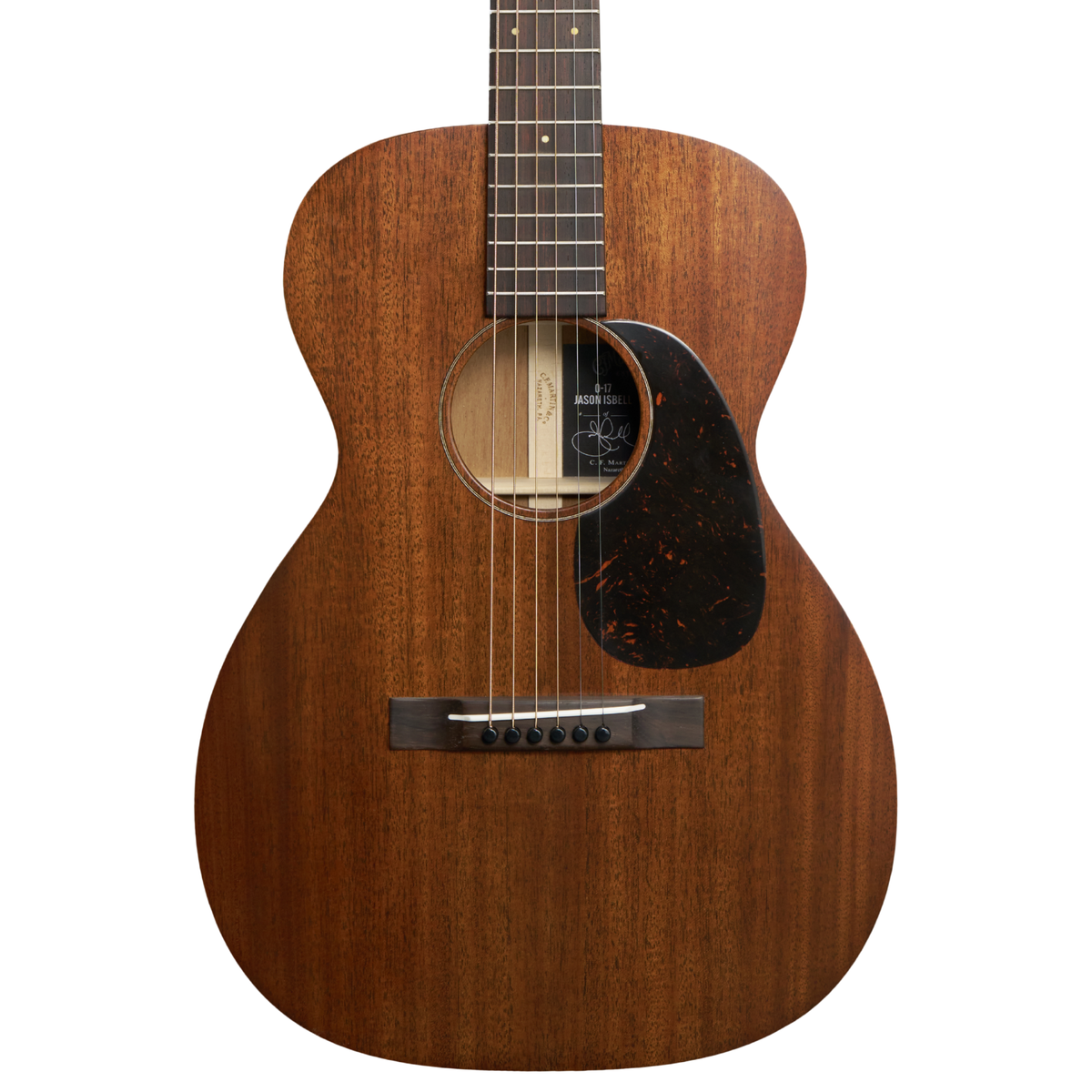 Martin Limited Edition 0-17 Jason Isbell Acoustic Guitar, Sinker Mahogany