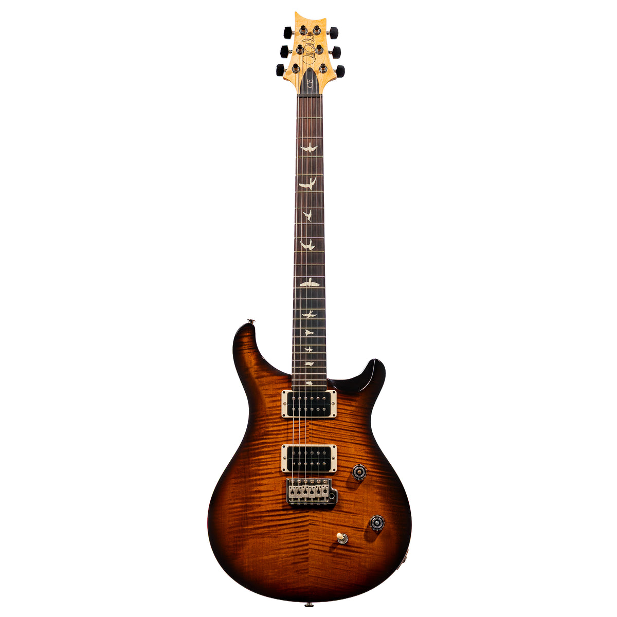 PRS CE 24 Rosewood Fingerboard, Black Amber, Electric Guitar w/ Gig Bag