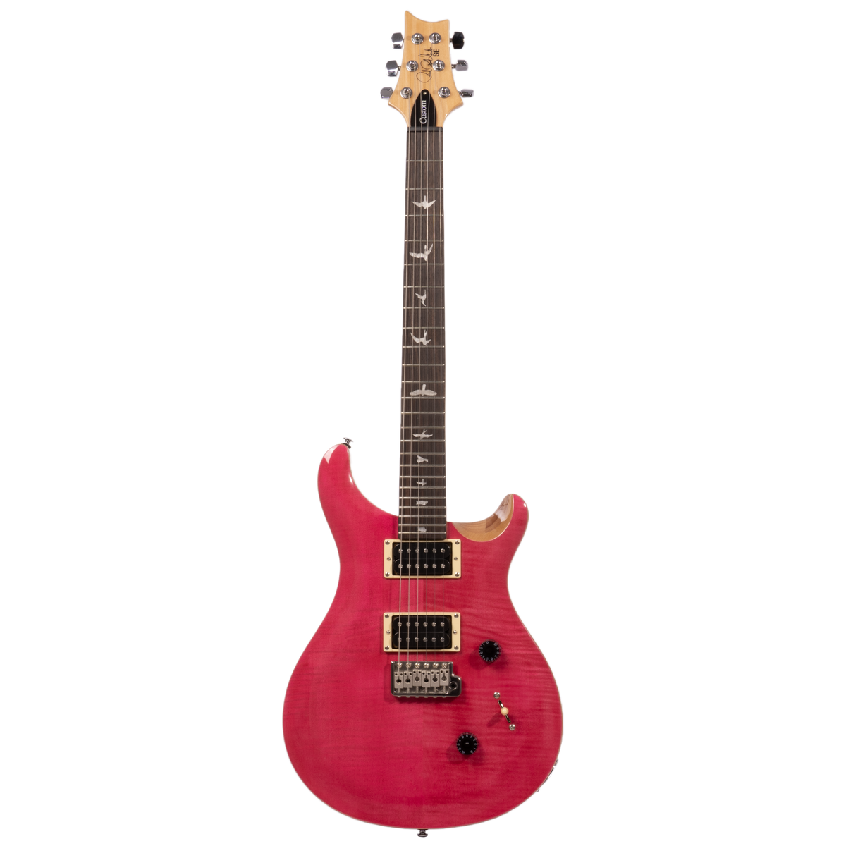 PRS SE Custom 24 Electric Guitar, Bonnie Pink