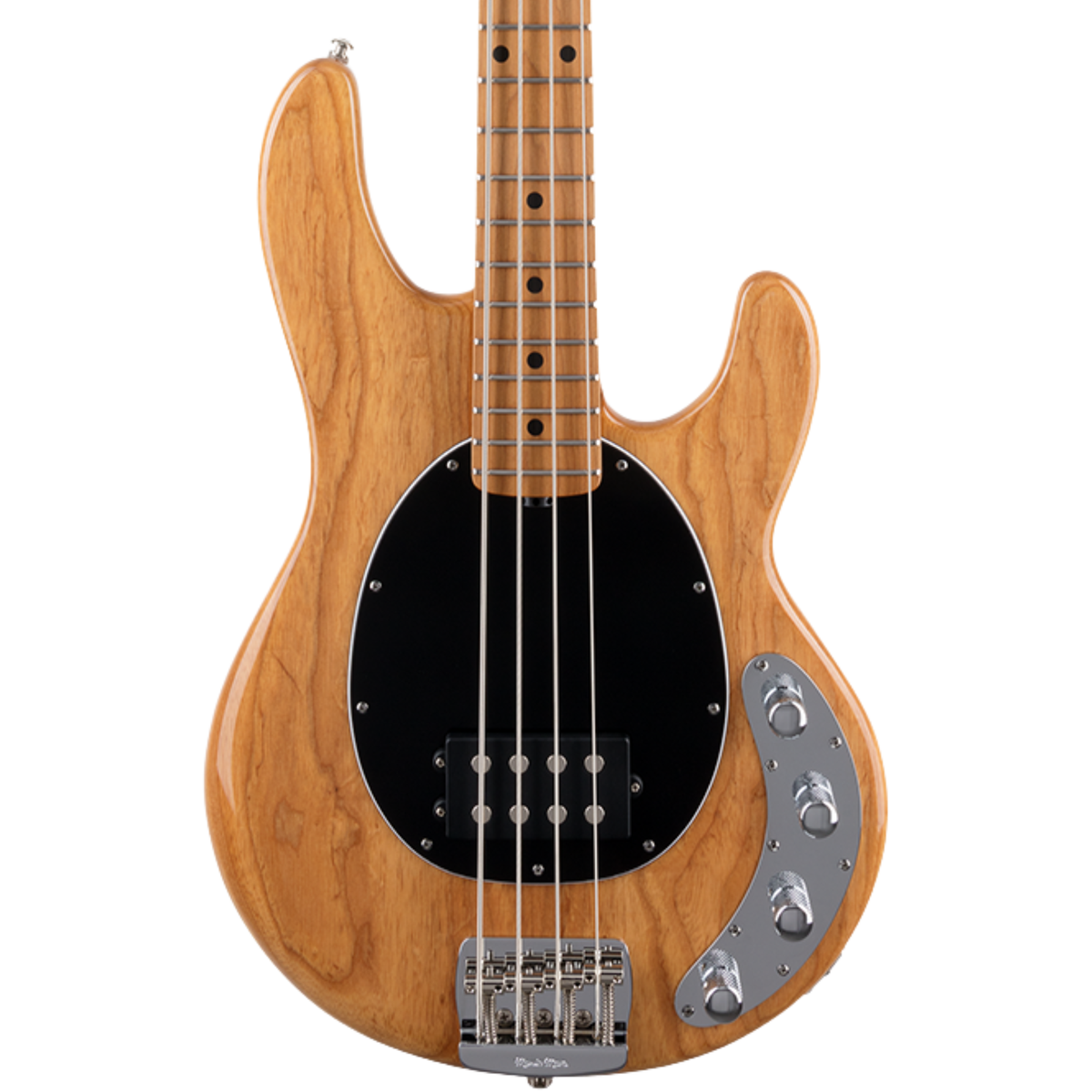 Music Man StringRay Special Bass Guitar, Roasted Maple Neck, Classic Natural