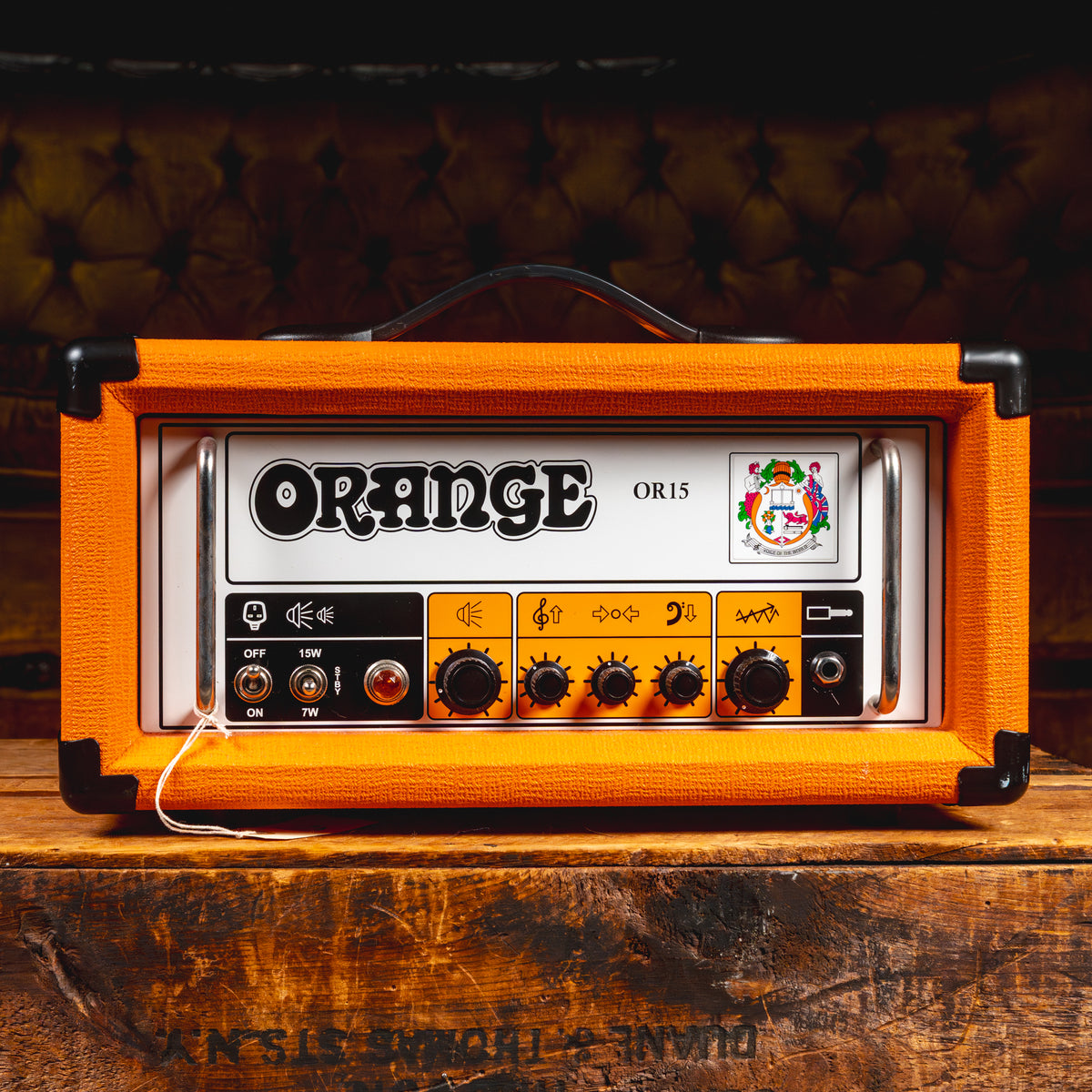 Orange Amps OR-15 15W Electric Guitar Amplifier Head, Orange - Used