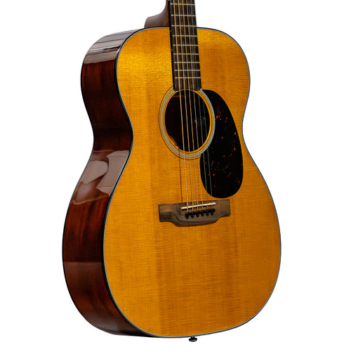 Martin 000E Retro Plus Mahogany Acoustic-Electric Guitar, Torrefied Spruce/Mahogany, Natural