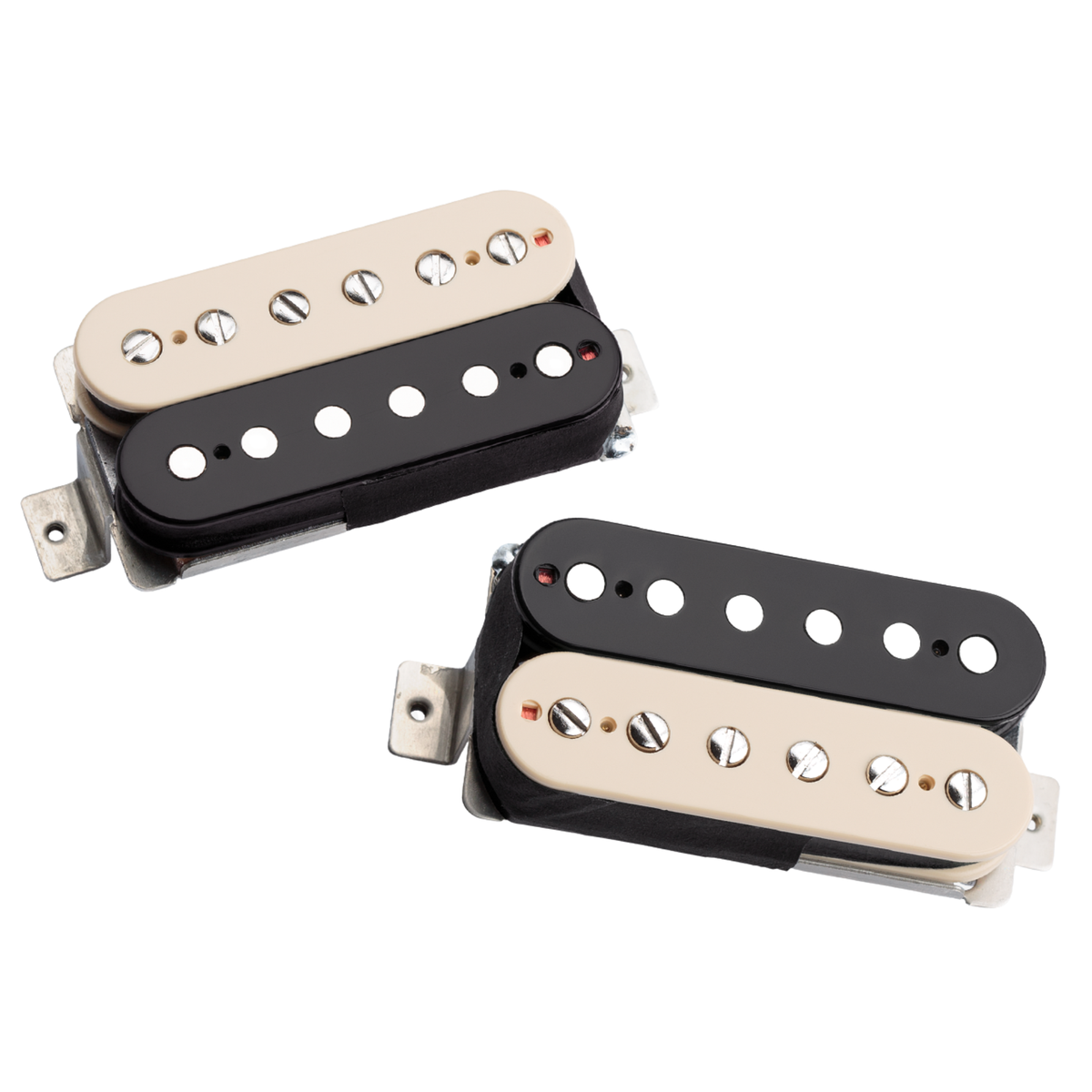 Seymour Duncan 50th Anniversary Limited Edition JB/Jazz Humbucker Pickup Set, Zebra