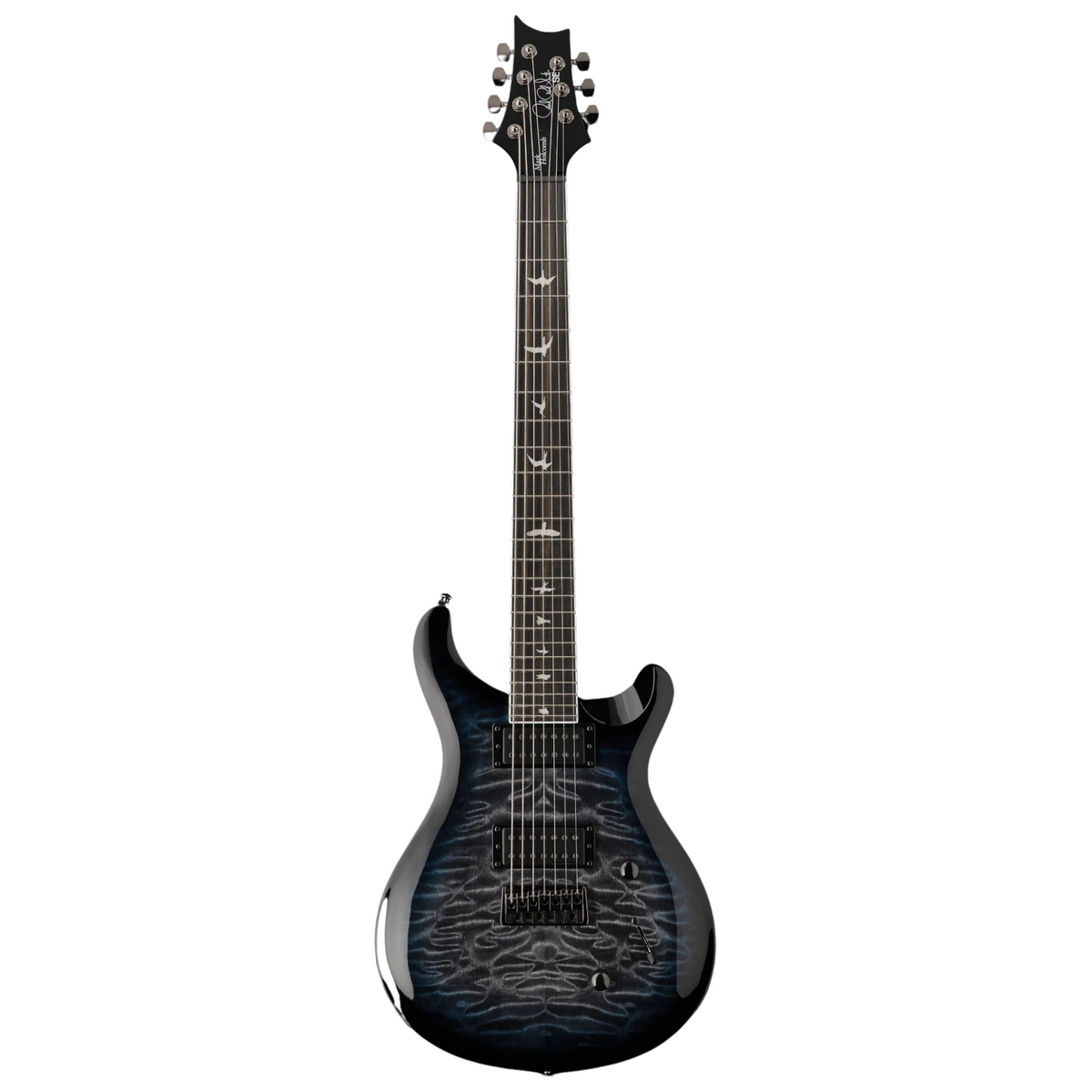 PRS SE Mark Holcomb SVN Signature 7-string Electric Guitar, Holcomb Blue Burst