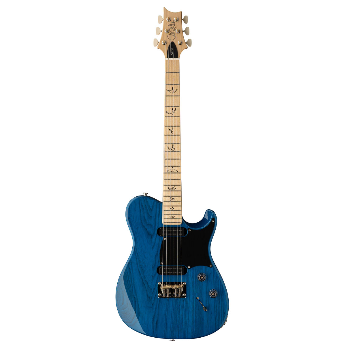 PRS NF 53 Electric Guitar, Maple Fretboard, Blue Matteo
