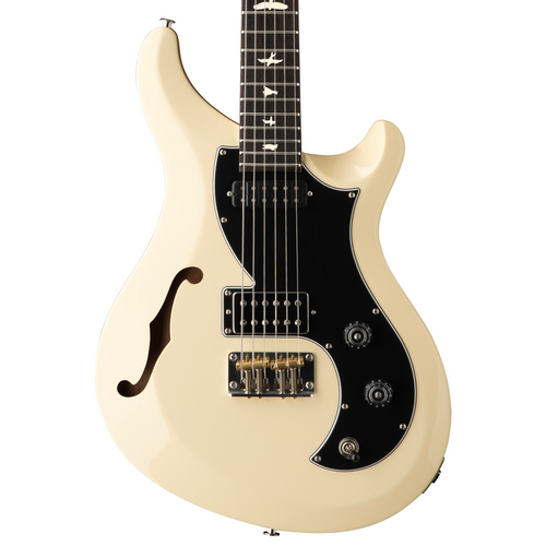 PRS S2 Vela Semi-Hollow Electric Guitar, Antique White