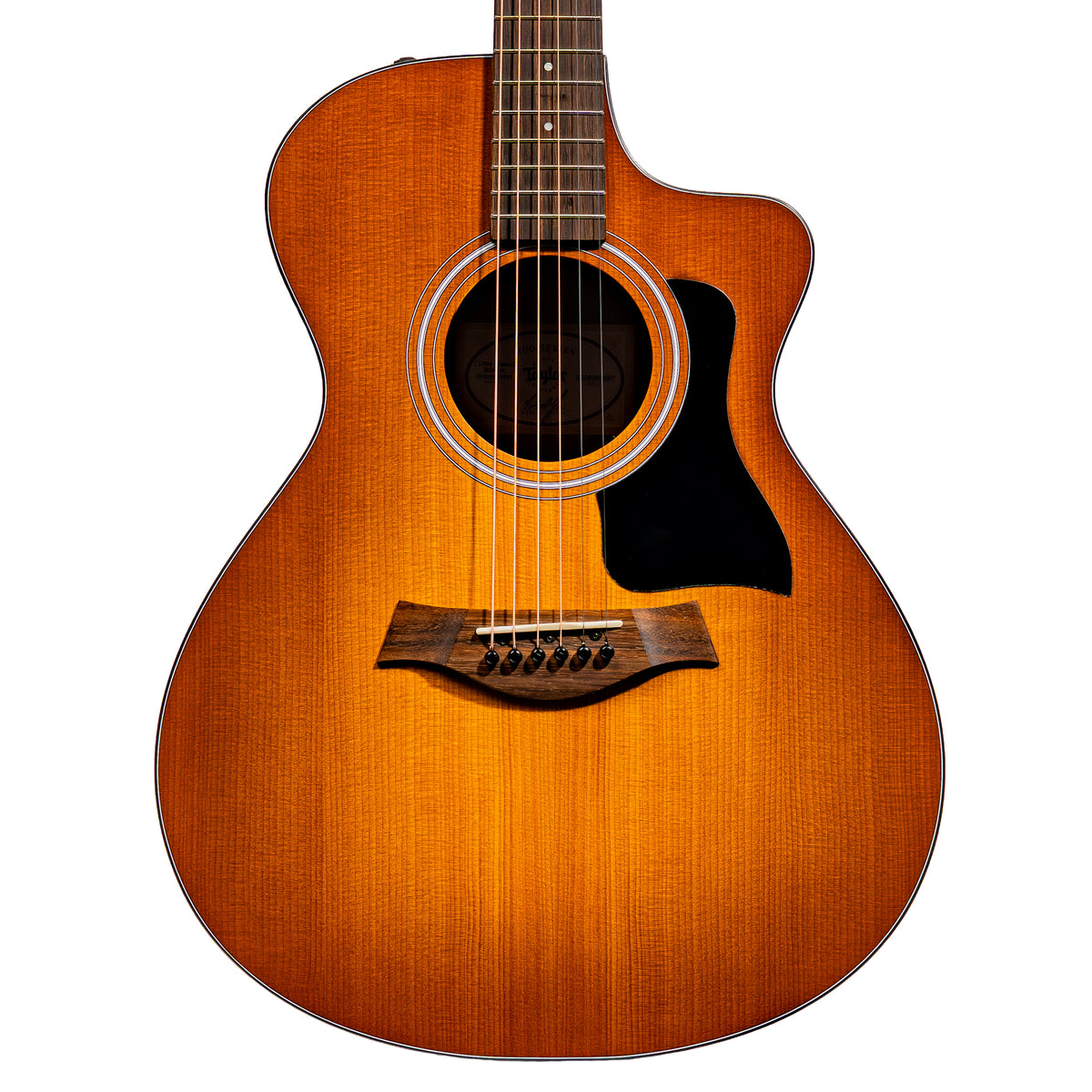 Taylor 112ce Special Edition Honeyburst Acoustic-Electric Guitar, Sitka Spruce/Sapele