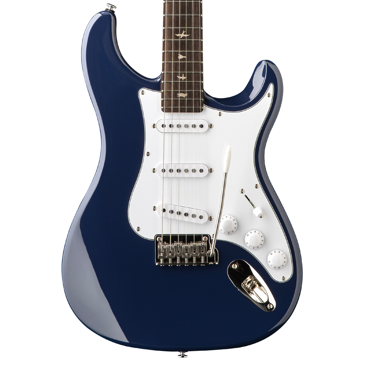PRS SE Silver Sky Electric Guitar, Rosewood Fingerboard, Trad Blue