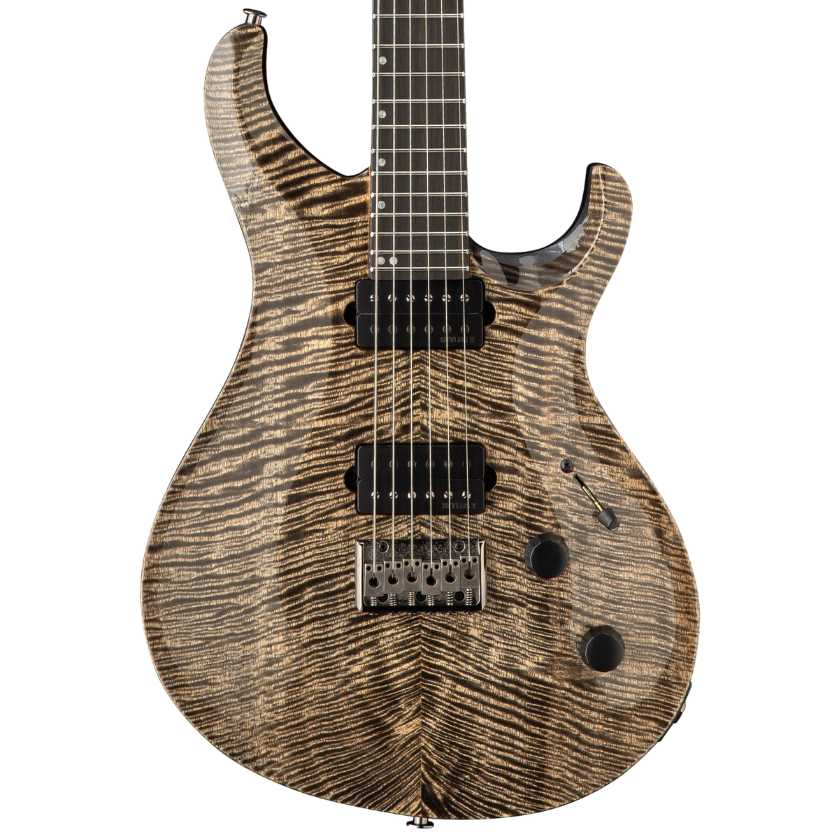 PRS Tekton Electric Guitar, Ebony Fingerboard, Black Tourmaline