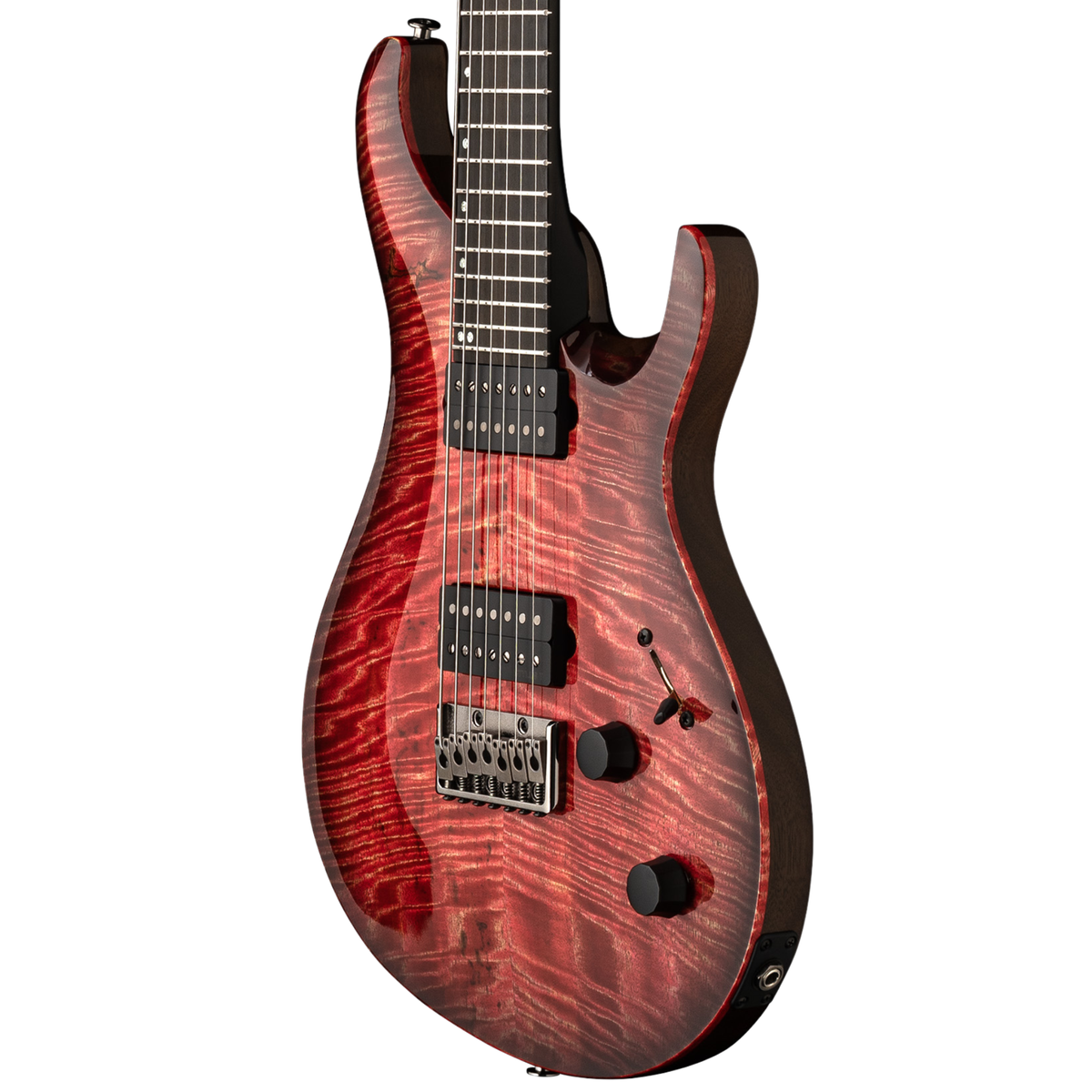 PRS Tekton SVN 7-String Electric Guitar, Ebony Fingerboard, Fuchsia Aura