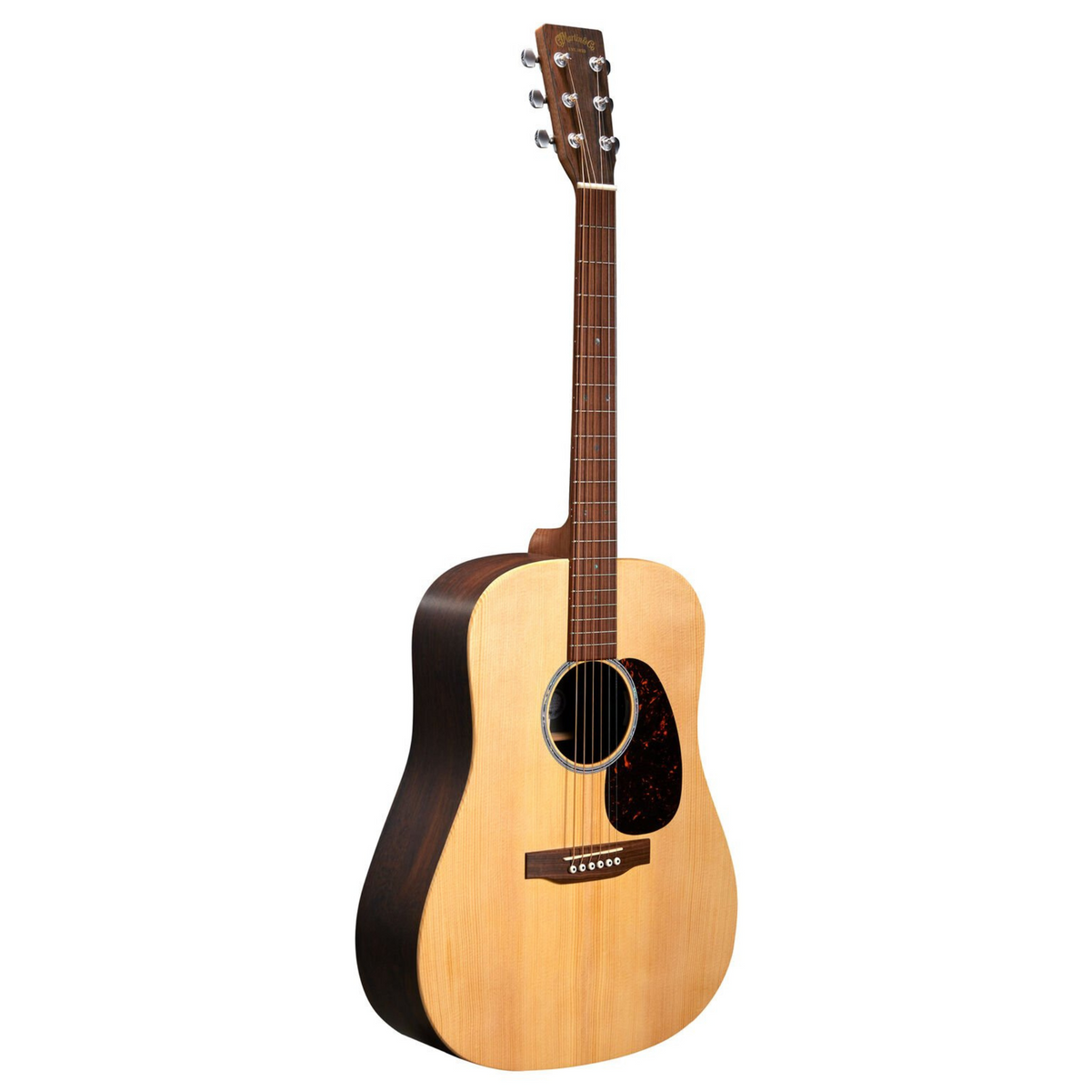 Martin D-X2E Acoustic-Electric Guitar, Brazilian w/Softshell Case