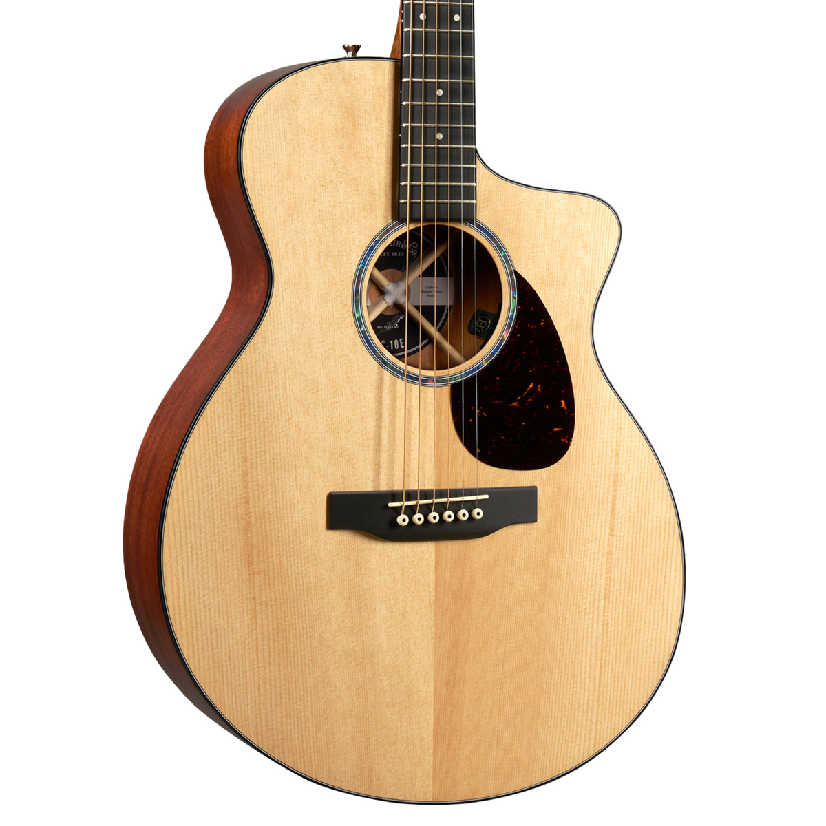 Martin Road Series SC-10E Spruce Acoustic-Electric Guitar, w/ Soft Case