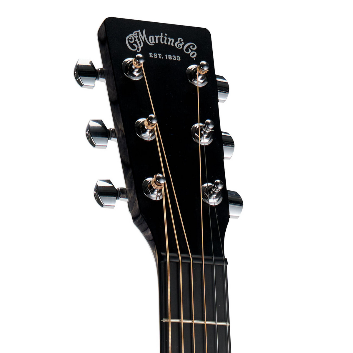 Martin 0-X1 Acoustic Guitar, Black w/Gig Bag