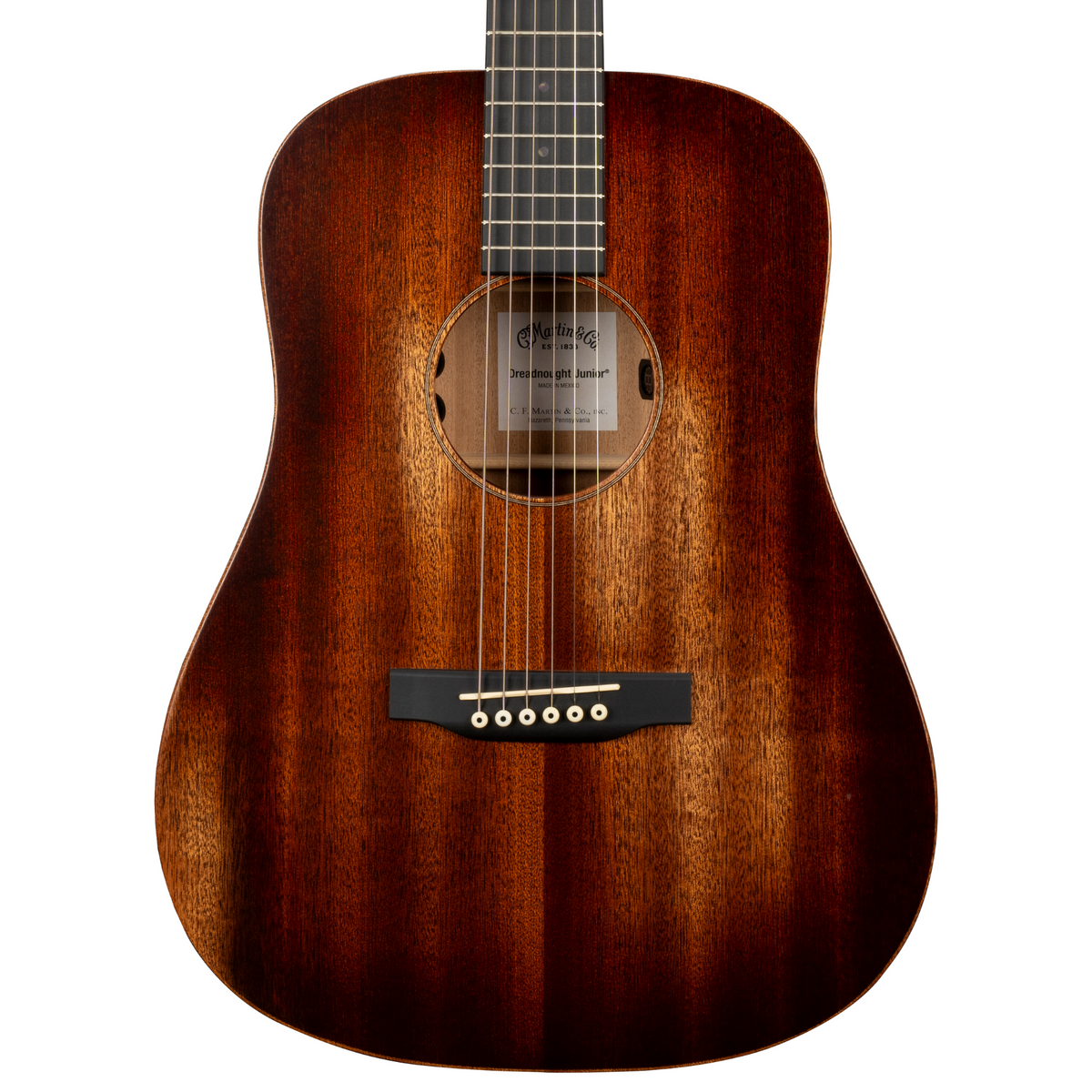 Martin D Junior E StreetMaster Acoustic-Electric Guitar, Spruce/Sapele