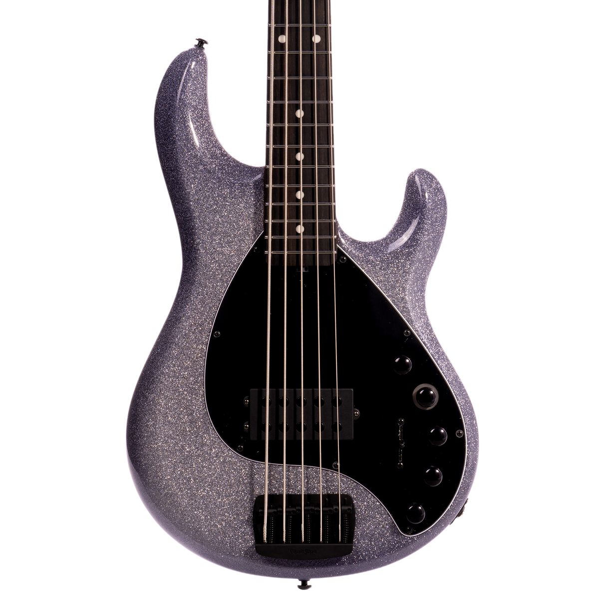Music Man Dark Ray 5-string Bass, Roasted Maple/Ebony, Starry Night w/ Mono Bag