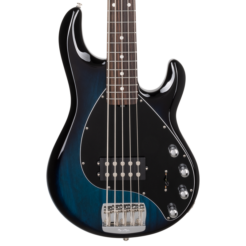 Music Man Stingray Special 5 Bass, Rosewood Fingerboard, Pacific Blue Burst