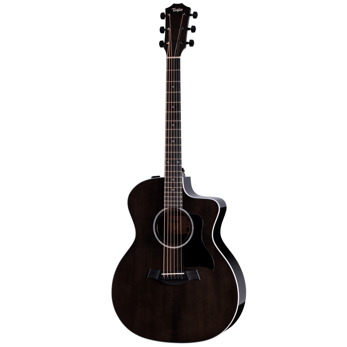 Taylor 214ce Plus Special Edition Grand Auditorium Acoustic-Electric Guitar, Engelmann Spruce/Sapele, Trans Grey
