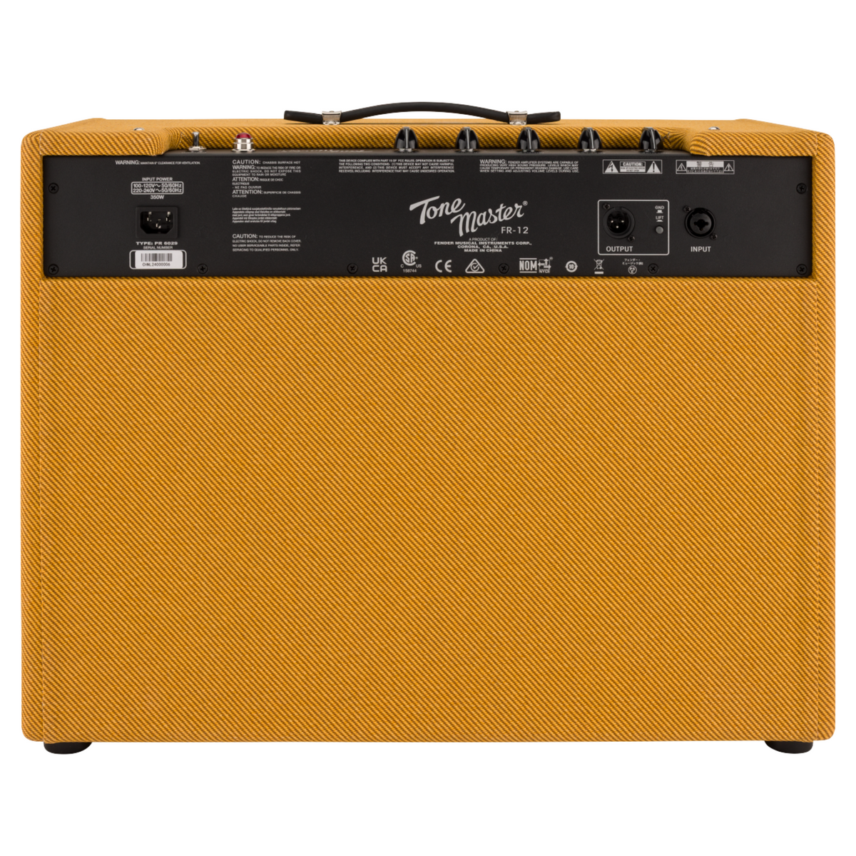 Fender Tone Master FR-12 Tweed 1 x 12" Full Range Flat Response Powered Speaker