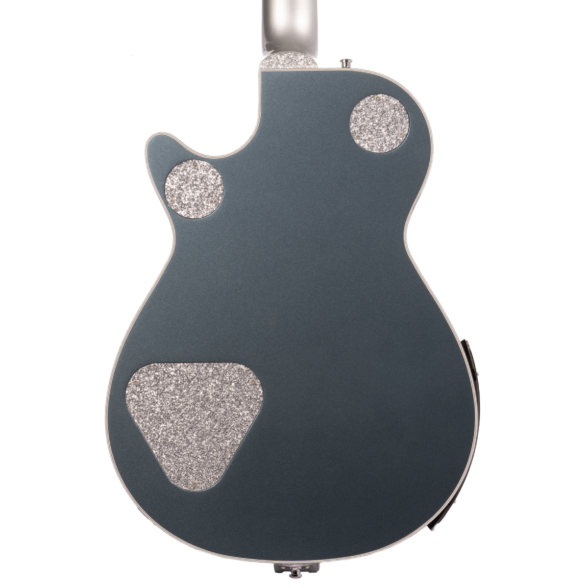 Gretsch G6134T-140 Limited Edition 140th Double Platinum Penguin Electric Guitar, Two-Tone Platinum/Pure Platinum