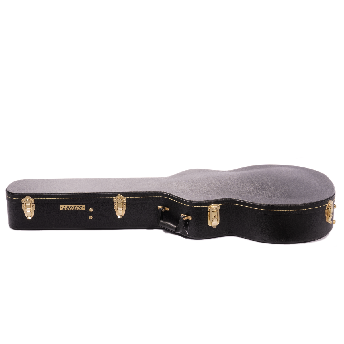 Gretsch G6136T Limited Edition 140th Double Platinum Falcon Electric Guitar, Ebony, Two-Tone Platinum/Pure Platinum
