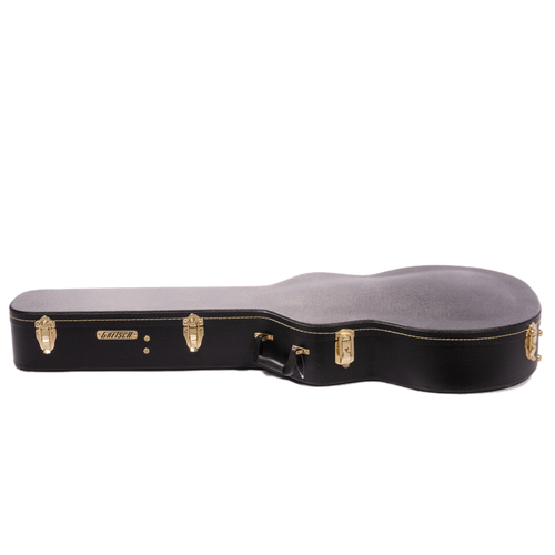 Gretsch G6136T Limited Edition 140th Double Platinum Falcon Electric Guitar, Ebony, Two-Tone Platinum/Pure Platinum