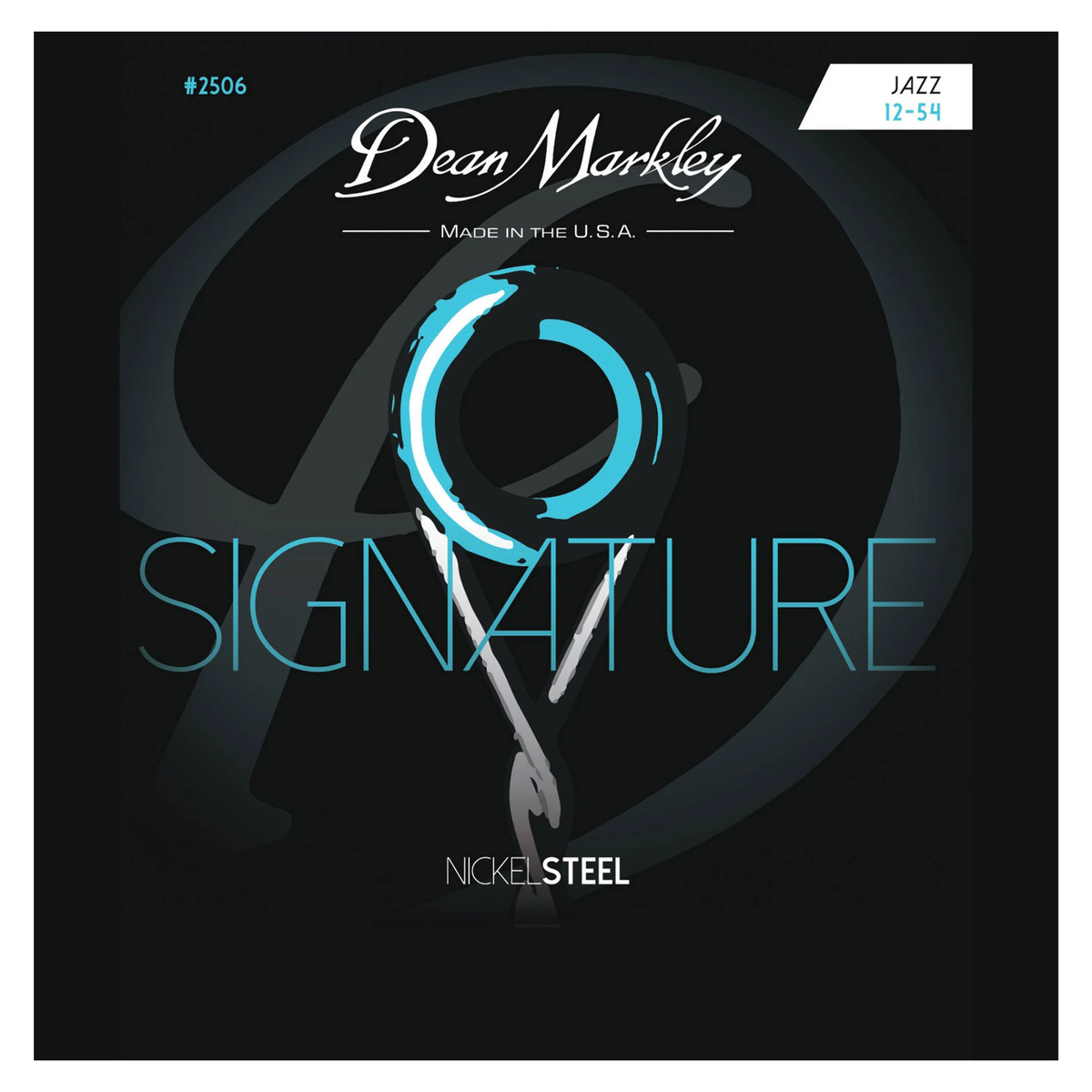 Dean Markley NickelSteel Signature Series Electric Guitar Strings, 12-54